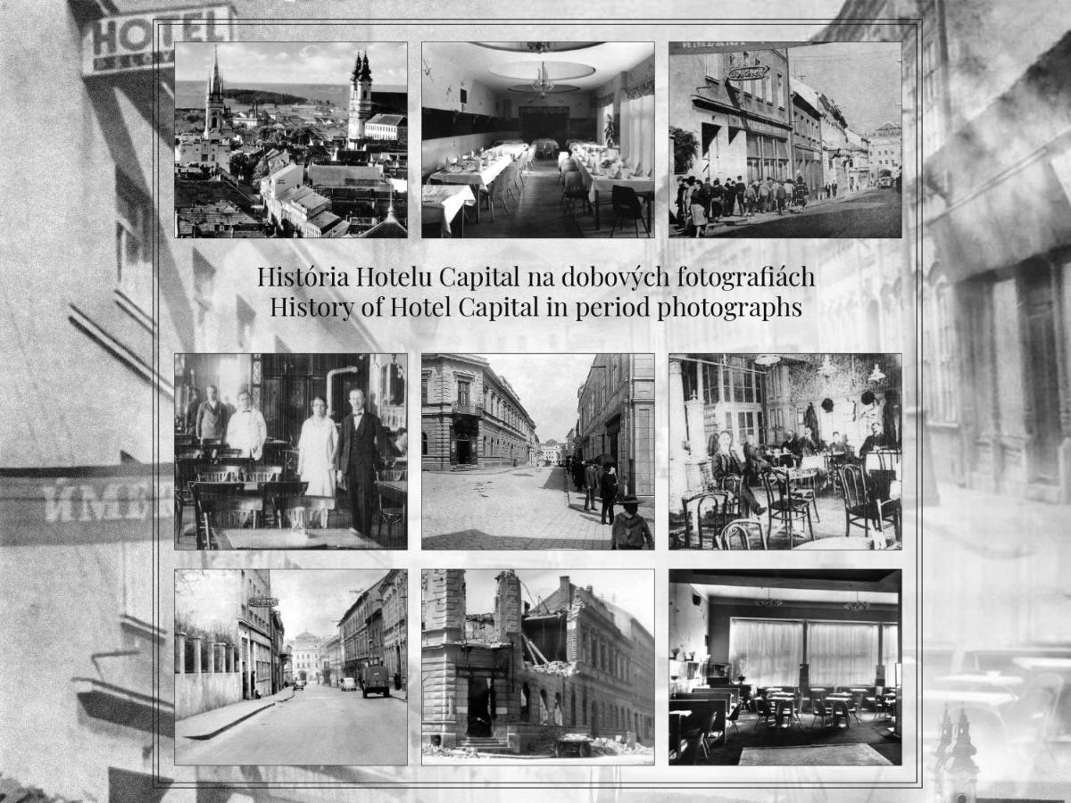 Hotel Capital With Private Wellness Нітра Екстер'єр фото
